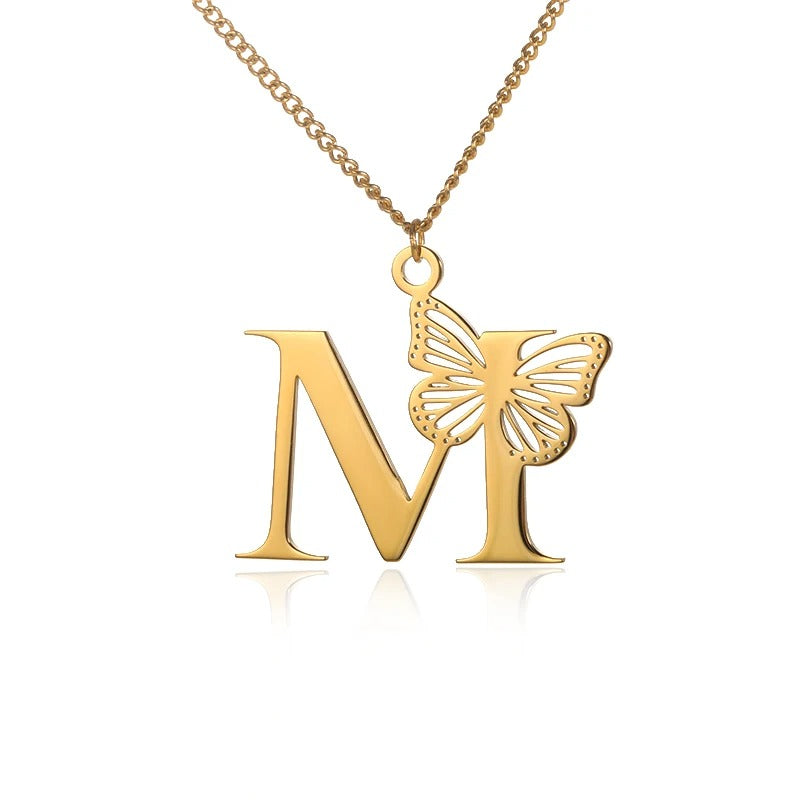 DAINTY BUTTERFLY PENDANT NECKLACES