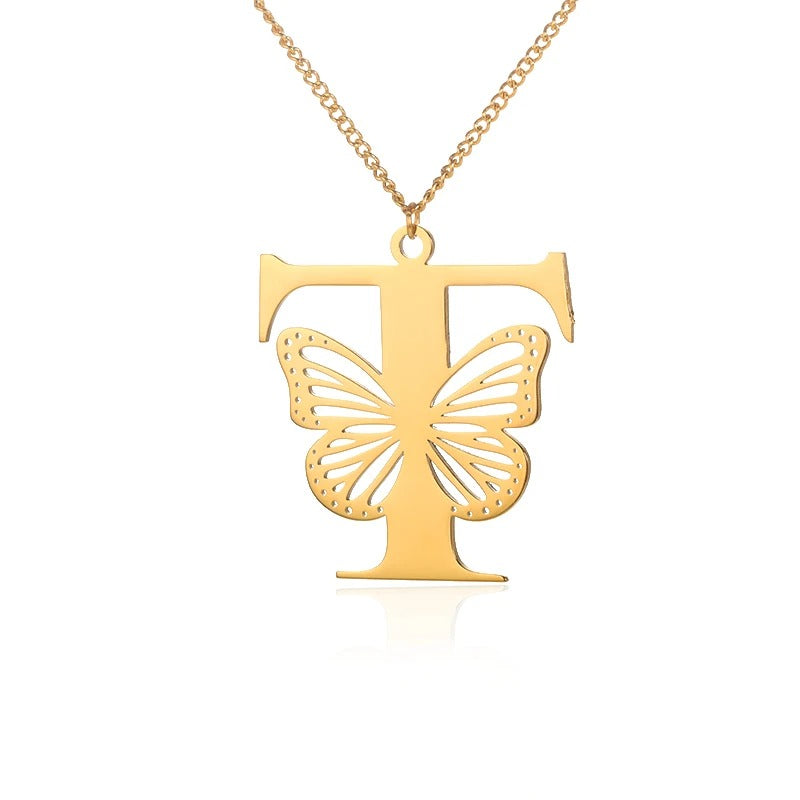 DAINTY BUTTERFLY PENDANT NECKLACES