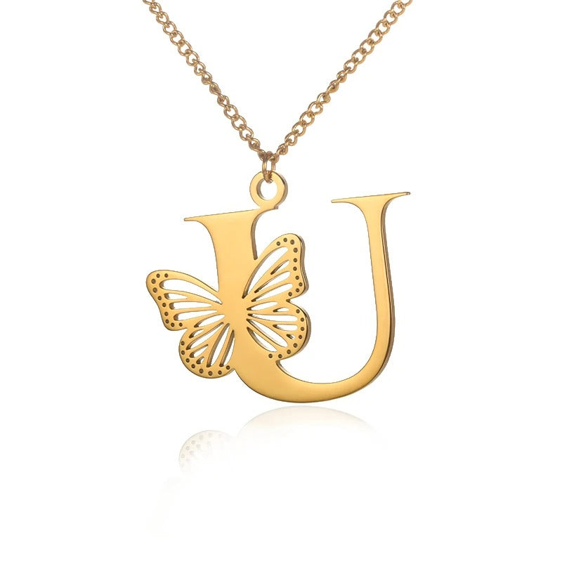 DAINTY BUTTERFLY PENDANT NECKLACES