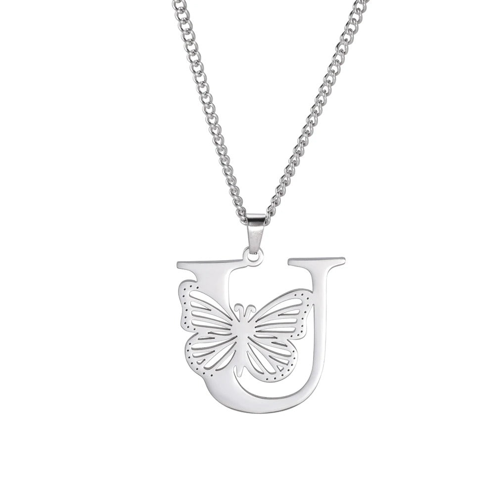 DAINTY BUTTERFLY PENDANT NECKLACES