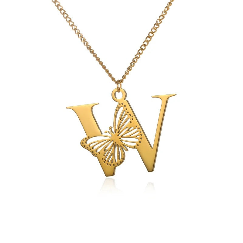 DAINTY BUTTERFLY PENDANT NECKLACES
