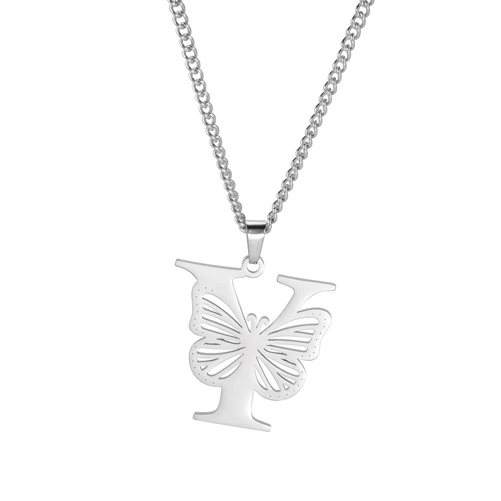 DAINTY BUTTERFLY PENDANT NECKLACES