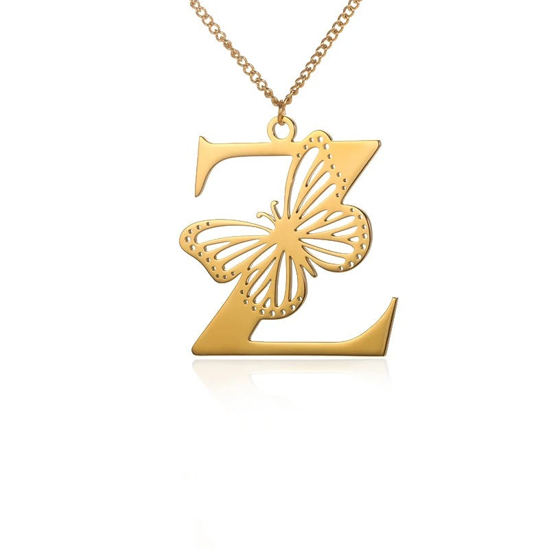 DAINTY BUTTERFLY PENDANT NECKLACES