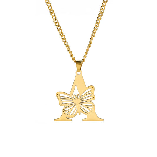 DAINTY BUTTERFLY PENDANT NECKLACES