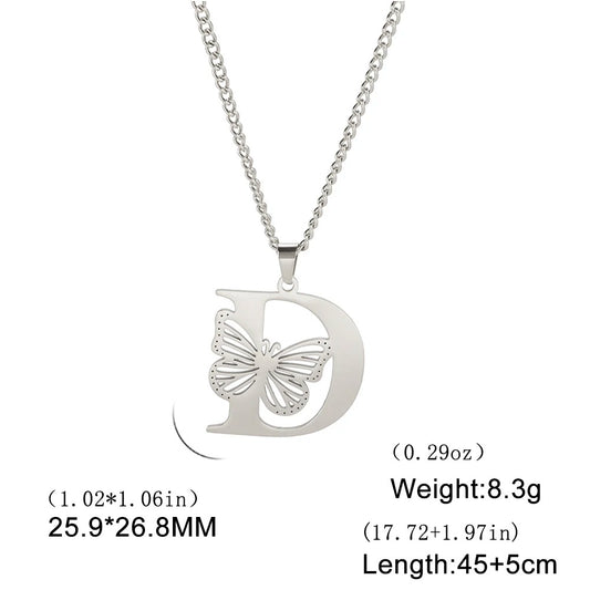 DAINTY BUTTERFLY PENDANT NECKLACES