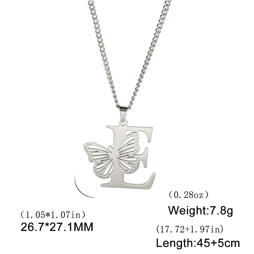 DAINTY BUTTERFLY PENDANT NECKLACES