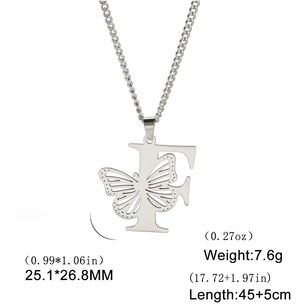 DAINTY BUTTERFLY PENDANT NECKLACES