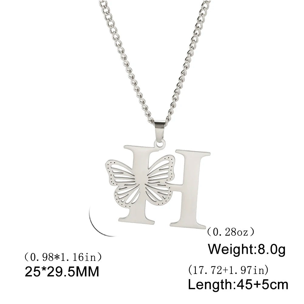 DAINTY BUTTERFLY PENDANT NECKLACES