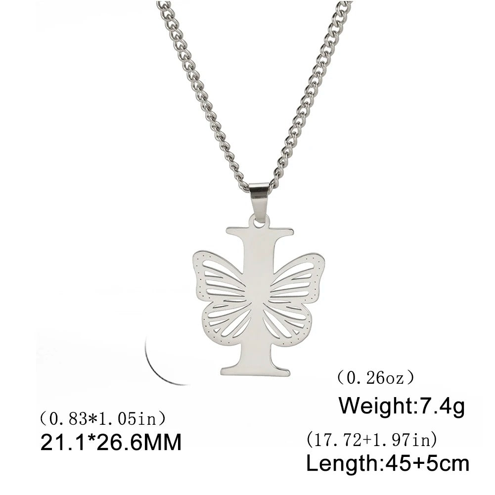 DAINTY BUTTERFLY PENDANT NECKLACES