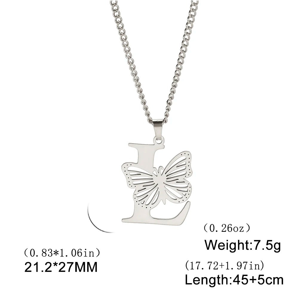 DAINTY BUTTERFLY PENDANT NECKLACES