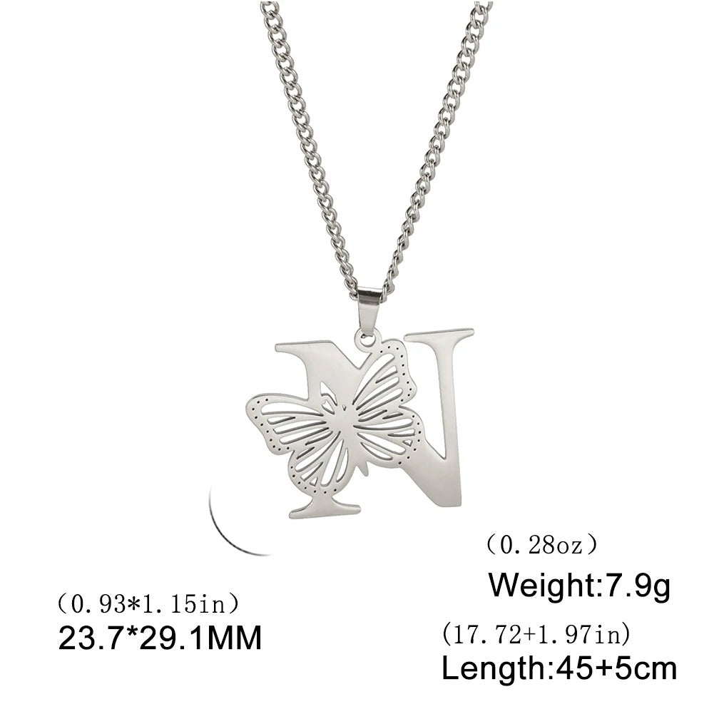 DAINTY BUTTERFLY PENDANT NECKLACES