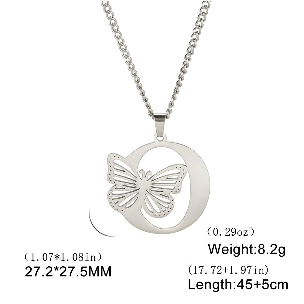 DAINTY BUTTERFLY PENDANT NECKLACES