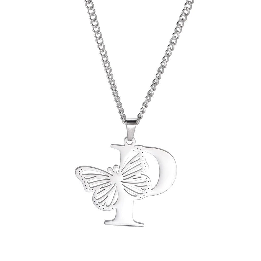 DAINTY BUTTERFLY PENDANT NECKLACES