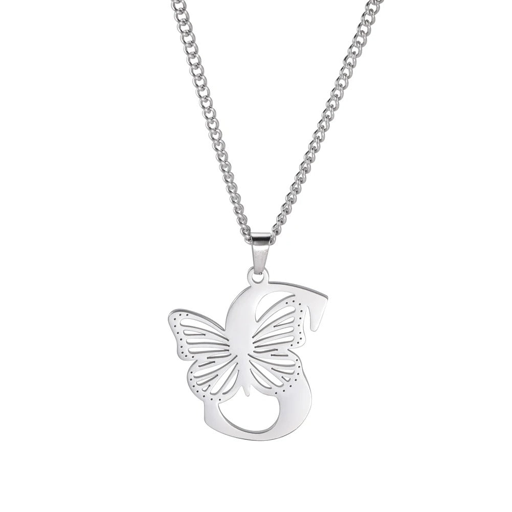 DAINTY BUTTERFLY PENDANT NECKLACES