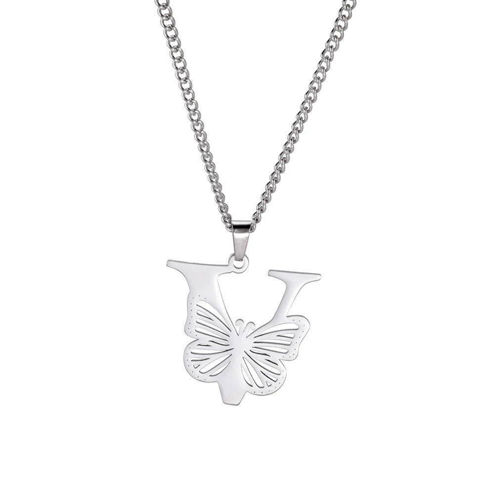 DAINTY BUTTERFLY PENDANT NECKLACES