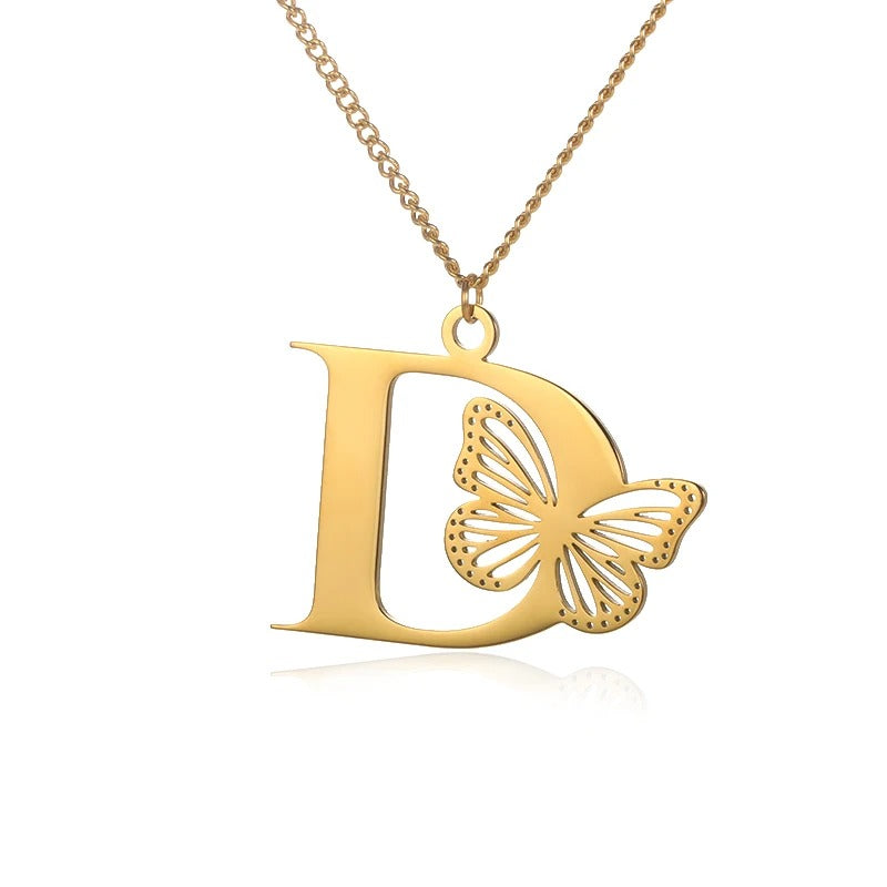 DAINTY BUTTERFLY PENDANT NECKLACES