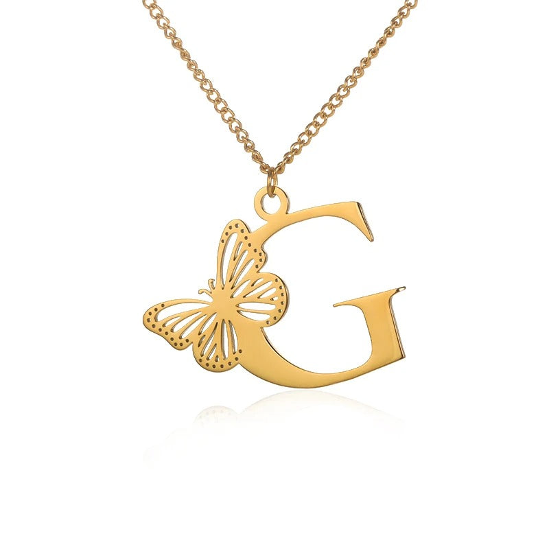 DAINTY BUTTERFLY PENDANT NECKLACES