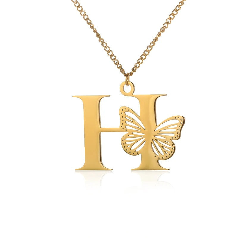 DAINTY BUTTERFLY PENDANT NECKLACES