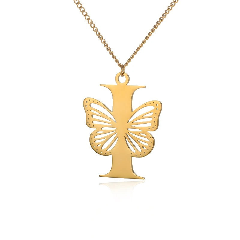 DAINTY BUTTERFLY PENDANT NECKLACES