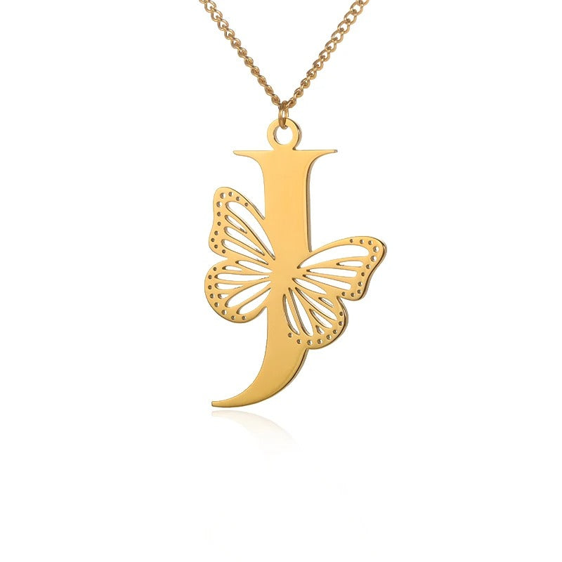 DAINTY BUTTERFLY PENDANT NECKLACES