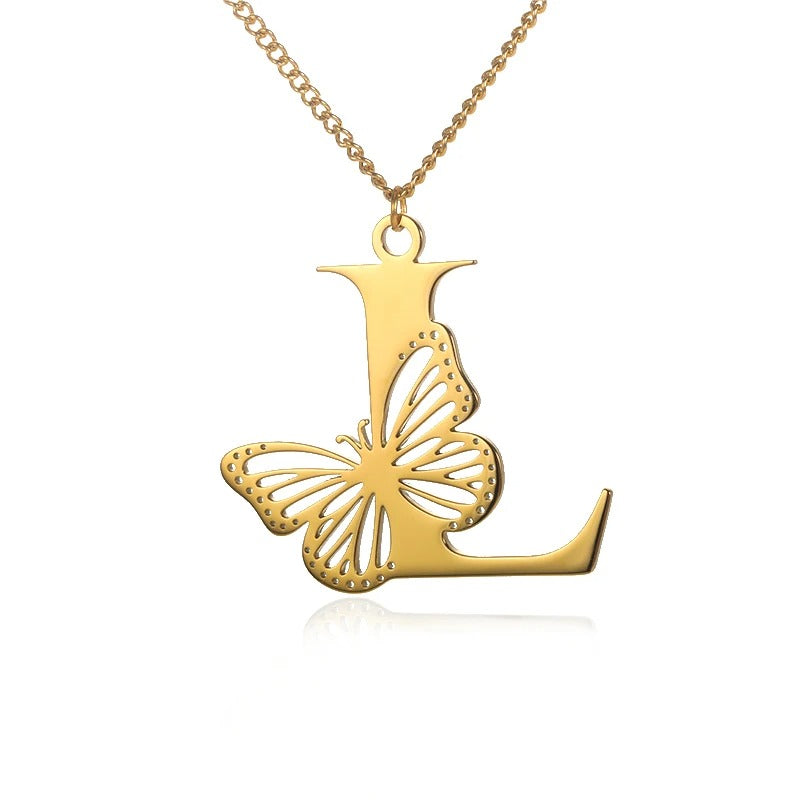 DAINTY BUTTERFLY PENDANT NECKLACES