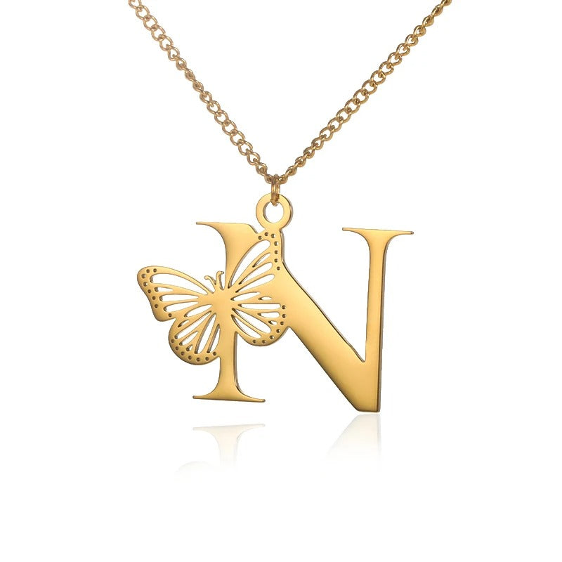 DAINTY BUTTERFLY PENDANT NECKLACES