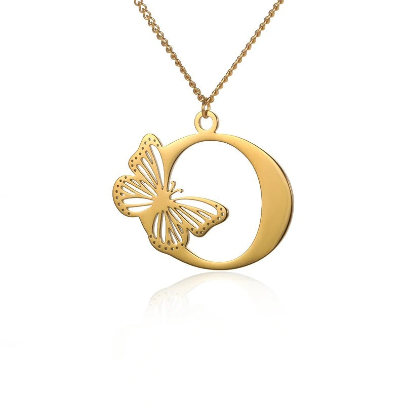 DAINTY BUTTERFLY PENDANT NECKLACES