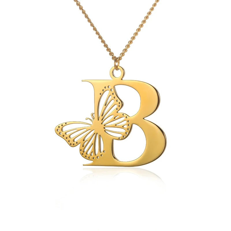 DAINTY BUTTERFLY PENDANT NECKLACES