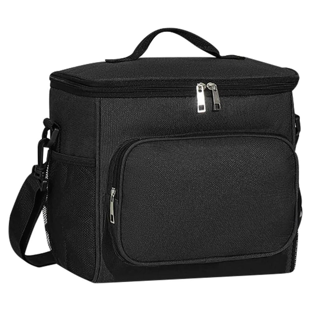 MONOGRAM BLACK LARGE LUNCH BAG